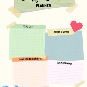 Self-Care Planner