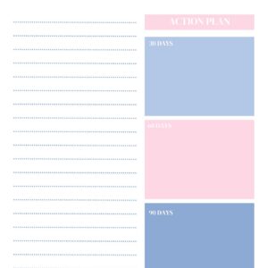 Goal-Oriented Weekly Planner